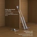 Ver imagem 6 de Rack Ripado para TV até 50 Polegadas Planejado 135cm Aruá CabeCasa MadeiraOriginals Marrom/Jatobá