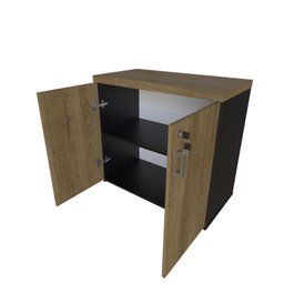 Armário Baixo com 2 Portas para Escritório / Home Office - 8