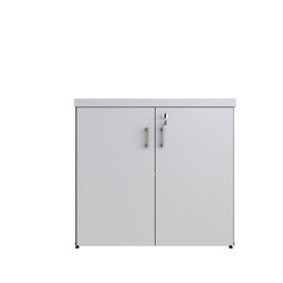 Armário Baixo com 2 Portas para Escritório / Home Office - 11