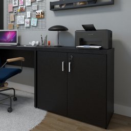 Armário Baixo com 2 Portas para Escritório - 3