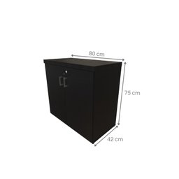 Armário Baixo com 2 Portas para Escritório - 5