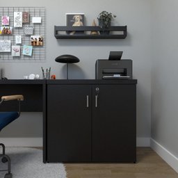 Armário Baixo com 2 Portas para Escritório - 2