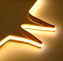 Ver imagem 2 de Fita Led Cob Corte Livre 14w 528 Led’s 12v Ip20 5 Metros Quente 3000k