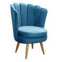 Ver imagem 2 de Poltrona Pétala Cadeira Decorativa Flor