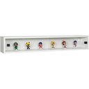 Ver imagem 1 de Nicho Funko Portas Correr Acrílico Branco Puxador Preto