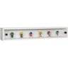 Nicho Funko Portas Correr Acrílico Branco Puxador Preto - 1