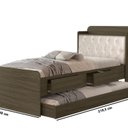 Ver imagem 3 de Tamires Bibox com Captone Marrom/Castanho/Bege