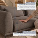 Ver mais imagens de Sofá Living 4 Lugares com Almofadas 250cm Siena