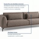 Ver imagem 5 de Sofá Living 4 Lugares com Almofadas 250cm Siena