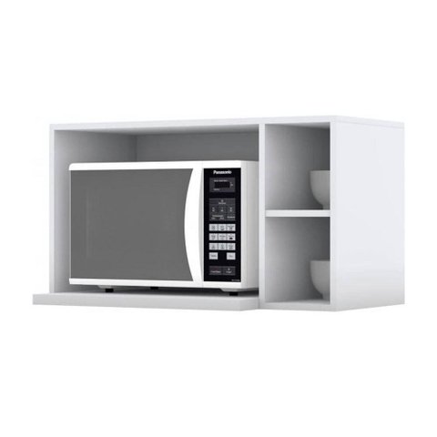 Armário de Cozinha Modulado Americana P/ Micro-ondas Branco - Henn