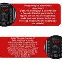 Ver imagem 5 de Panela de Pressao Eletrica 5lt Preta 220v Kian Ppe101(24716)