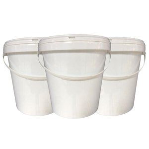 Balde para Tinta Acrílica 3.6l - 3 Pçs