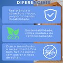 Ver imagem 4 de Guarda-Roupa 3 Portas 9 Gavetas com Espelho Florença Espresso Móveis Marrom/Cinamomo