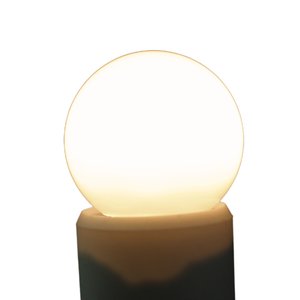 Lâmpada Led 3w Bolinha Branco Quente 3k E27 Irc 80 Ang 160º Fp >0.5 220v Marca Hitec