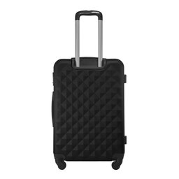 Mala de Viagem Tamanho Média 23kg Rodas 360 - Gladiador Diamond D1m: Preto - 4
