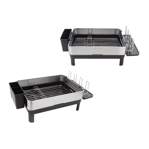 Escorredor de Louça Calha Úmida Speciale 32x58x22cm em Aço Inox com Bandeja Coletora