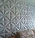 Ver imagem 2 de Placa Pianel PVC Pétalas 3d Revestimento de Parede Decorativa 50cm