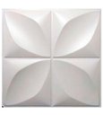 Ver imagem 1 de Placa Pianel PVC Pétalas 3d Revestimento de Parede Decorativa 50cm