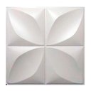 Ver imagem 1 de Placa Pianel PVC Pétalas 3d Revestimento de Parede Decorativa 50cm