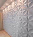 Ver imagem 5 de Placa Pianel PVC Pétalas 3d Revestimento de Parede Decorativa 50cm