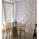 Ver imagem 3 de Placa Pianel PVC Pétalas 3d Revestimento de Parede Decorativa 50cm