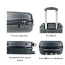 Ver imagem 5 de Kit 2 Malas de Viagem de Bordo de Mão 10kg Combinação de Cor