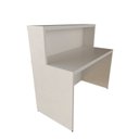Ver imagem 3 de Balcão de Atendimento para Recepção - 120cm de Largura Branco