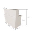 Ver imagem 4 de Balcão de Atendimento para Recepção - 120cm de Largura
