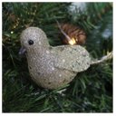 Ver imagem 1 de Kit 6 Enfeite Decoração Árvore Natal Pomba Dourada Natalina 16cm