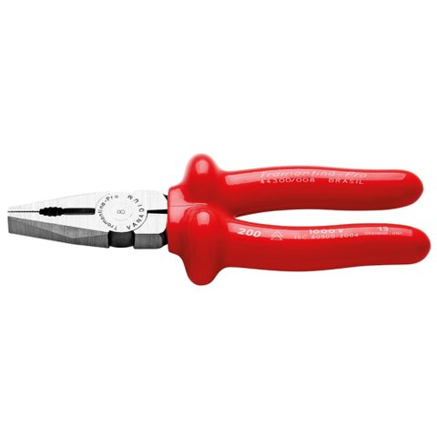 Alicate Universal Isolado Iec 60900 - 8'' Tramontina Pro Tramontina
