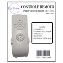 Ver imagem 5 de Controle Remoto para Ventilador de Teto Ct0002