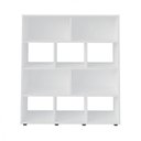 Ver imagem 4 de Rack Artely Móveis Book Com 10 Nichos Branco