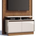 Ver imagem 2 de Estante Home Theater Fit Freijó Off White Imcal