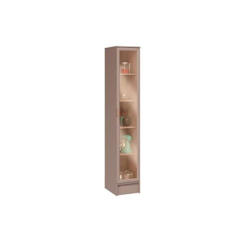 Cristaleira de Cozinha Malta 2645 C- 1 Porta de Vidro 40cm Duna - Carraro