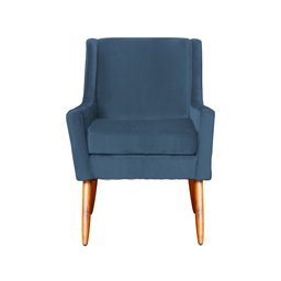 Poltrona Ariane Luxo Suede Cores - DS Estofados Azul Royal - 3