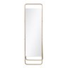 Espelho Decorativo de Chão c/ Suporte Moka / Nude 153x43cm Retangular - 1