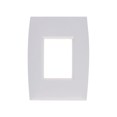 Balizador de Parede Led Libra Retangular 2w 3000k Branco Quente Bivolt Branco