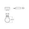 Saboneteira de Parede Hotels Round Design Elegante - 2
