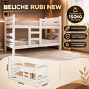 Ver imagem 2 de Beliche Rubi New Branco em Madeira Maciça