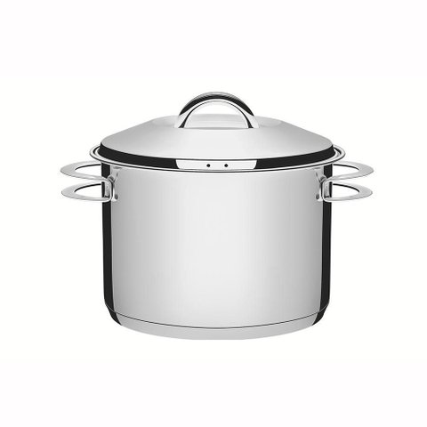 Caldeirão Solar em Aço Inox Fundo Triplo com Tampa e Alças 24cm 7,8l - Tramontina 62505240