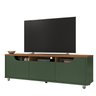 Rack Para Sala Tv 180 cm 011083 Verde Oliva Cedro DCASA - 1