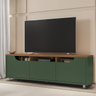Rack Para Sala Tv 180 cm 011083 Verde Oliva Cedro DCASA - 2