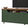 Rack Para Sala Tv 180 cm 011083 Verde Oliva Cedro DCASA - 5
