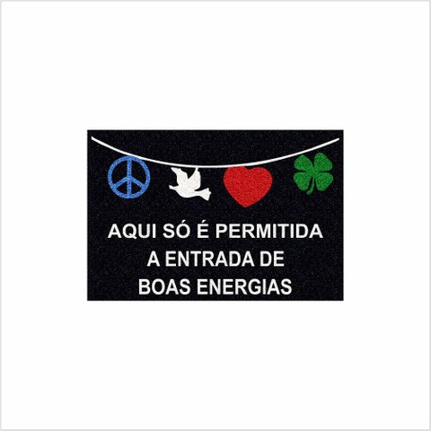 TAPETE BOAS ENERGIAS MEDIDA PORTA.