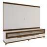 Rack 1,80m Vitara Caramelo Off White Rudnick+painel - 1