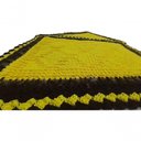 Ver imagem 4 de Tapete de Crochê Amarelo Artesanal