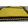 Tapete de Crochê Amarelo Artesanal - 2