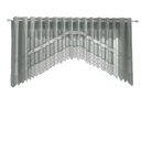 Ver imagem 5 de Cortina Renda Cozinha Cascata 3,00 M X 1,00 Alt Pistache