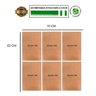 Kit 6 Placas Decorativas Frases Amor Você Pode 20x30 cm Mdf - 2