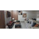 Ver imagem 3 de Mesa de Centro de Sala Floral 90 X 70 Retangular Preta ou Branca